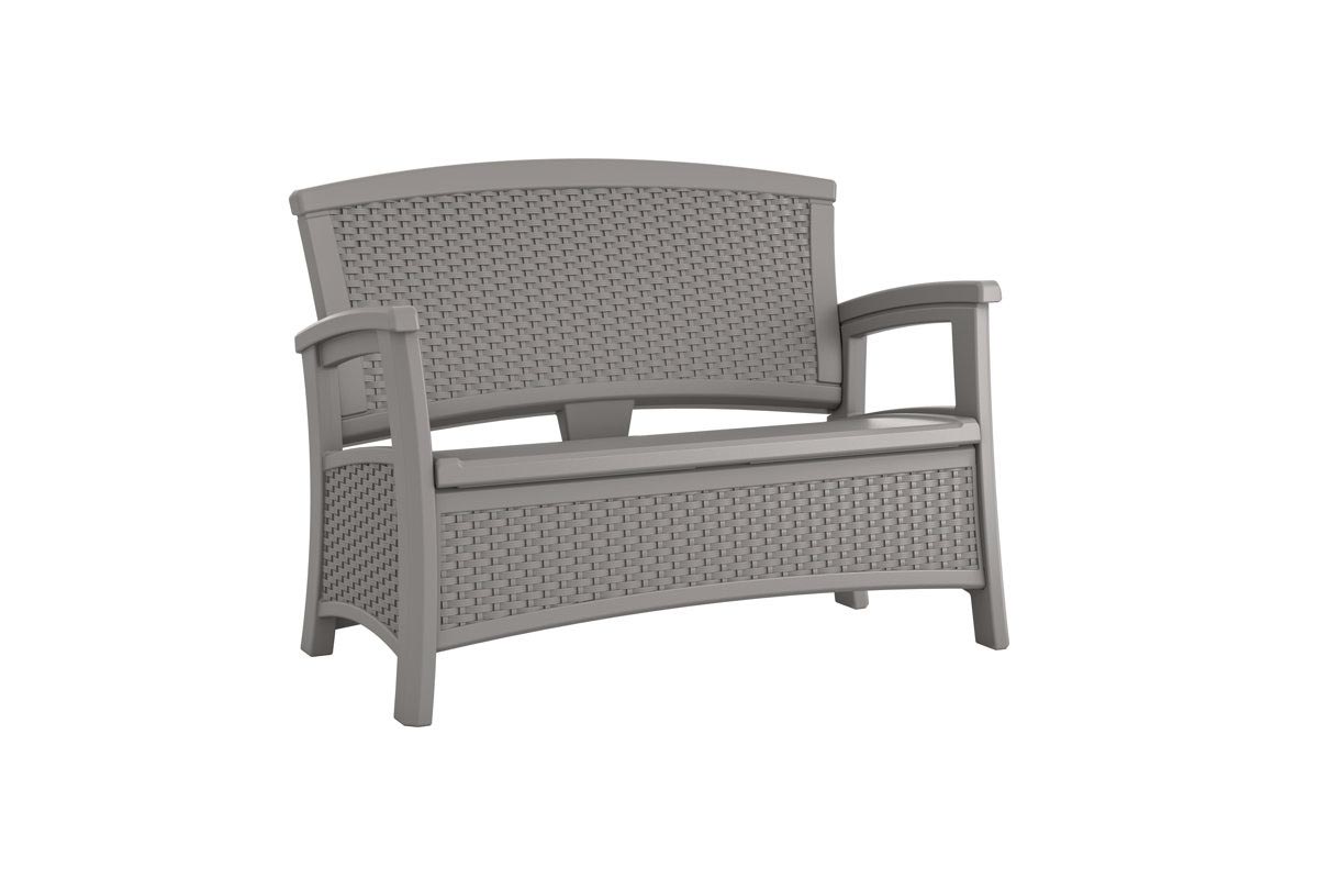 The Best Outdoor Storage Bench Option Suncast Elements Outdoor Loveseat