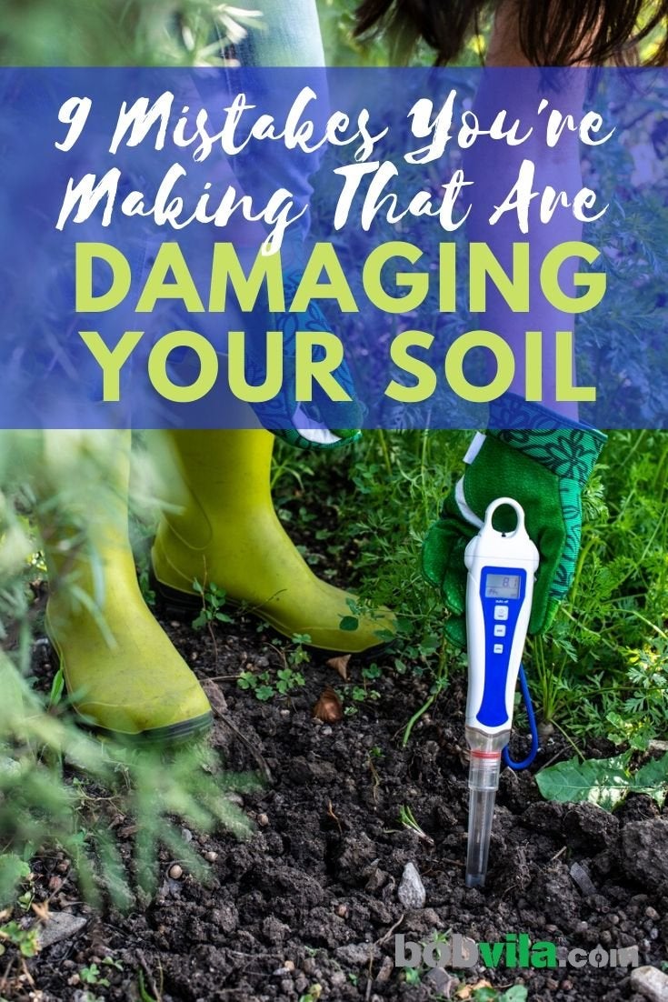 9 Mistakes You’re Making That Are Damaging Your Soil