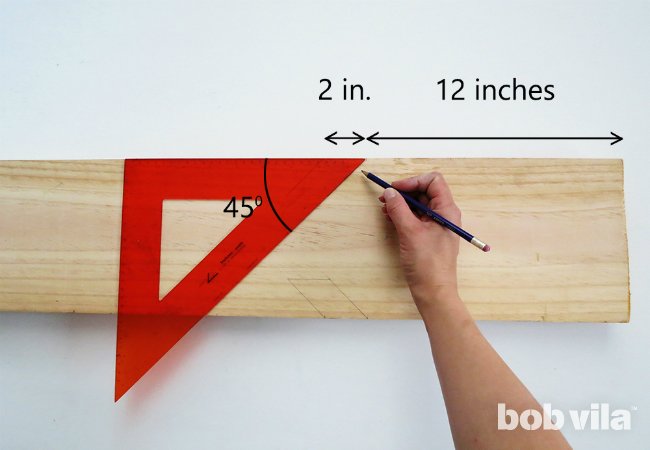 DIY Coat Rack - Step 1