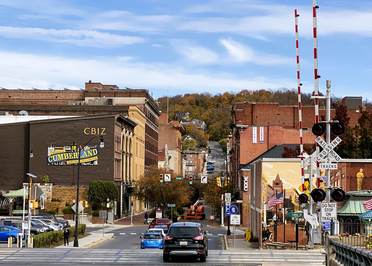 Canal Place, Wills creek, Cumberland