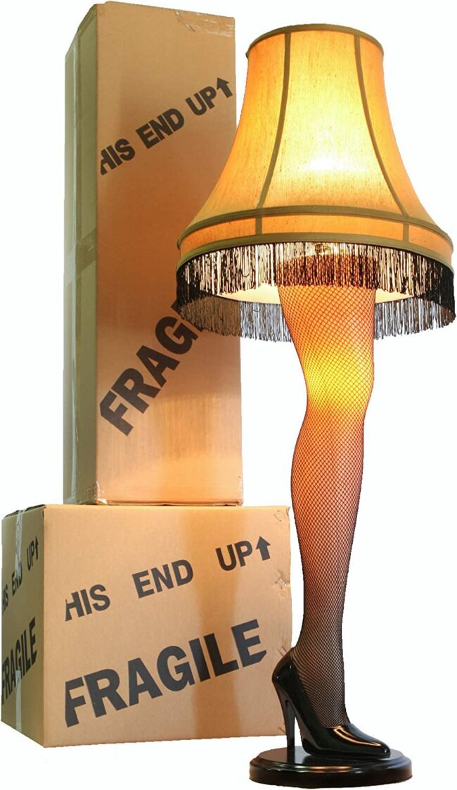 a christmas story leg lamp