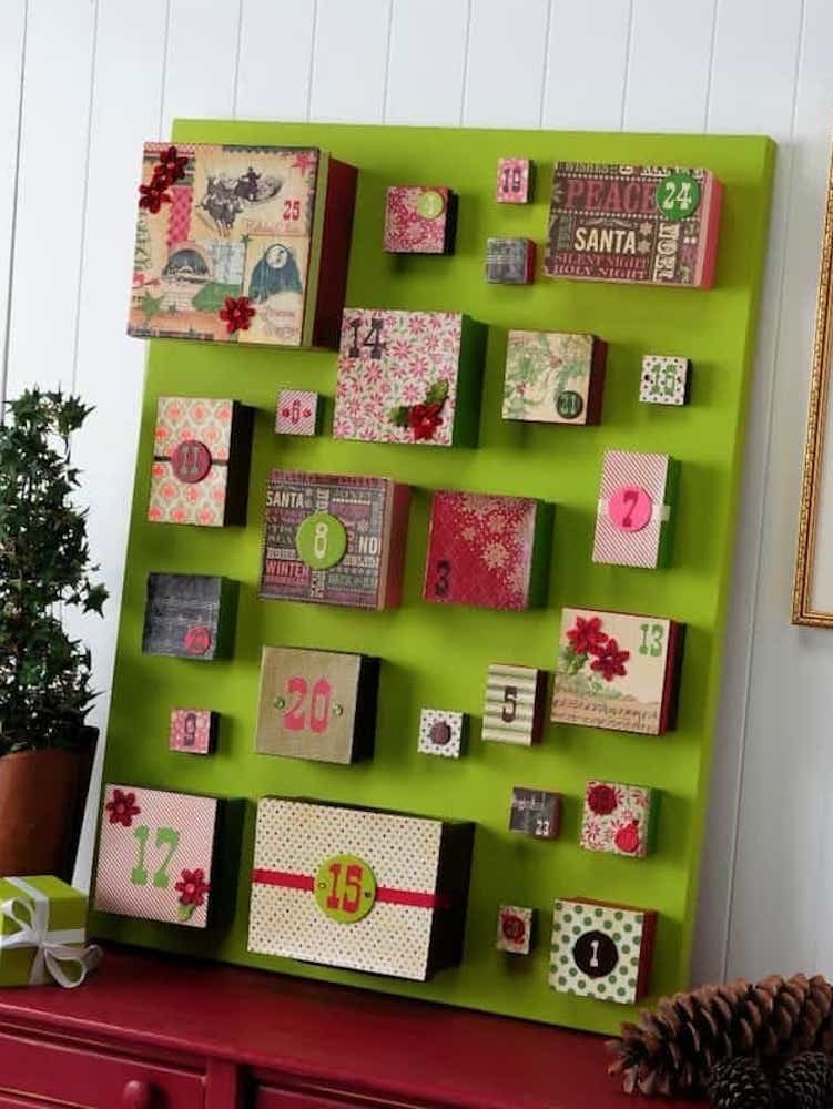 40 DIY Advent Calendars to Help You Count Down to Christmas