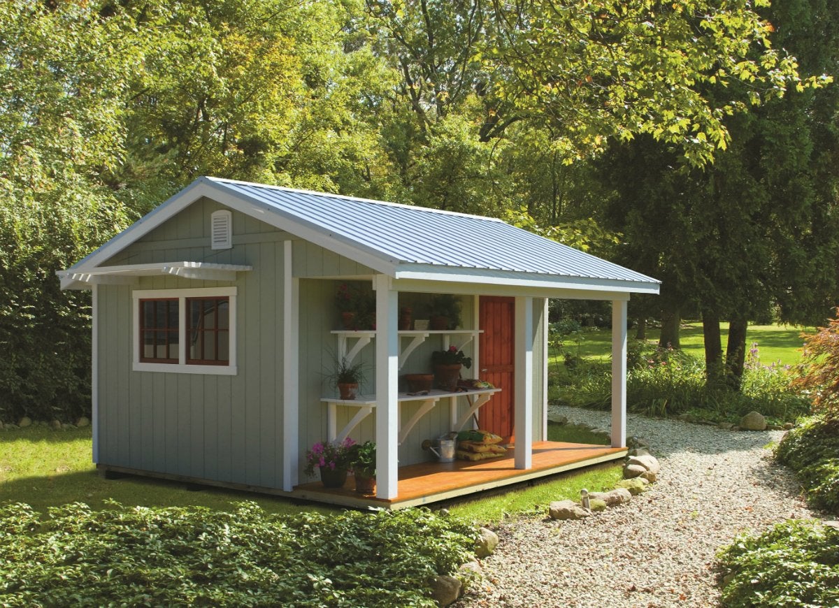 9 Simple Ways to Make Your Shed Match Your House