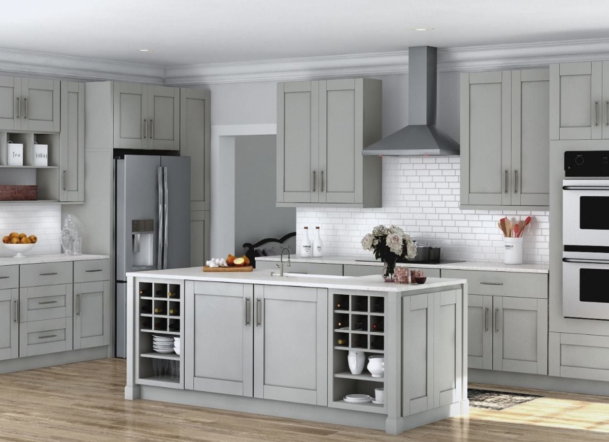 These Kitchen Cabinets Prove Gray is Still a Go-To Neutral