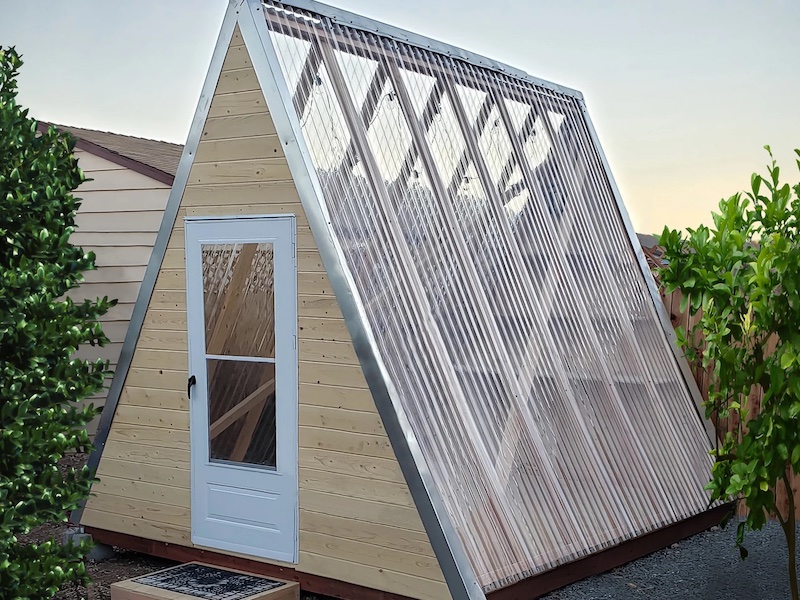 serre diy a-frame