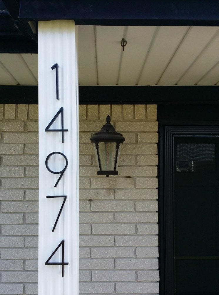 10 New Ways to Display Your House Numbers