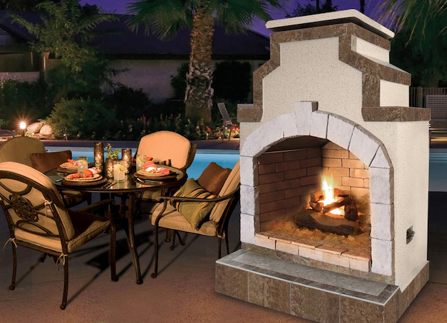 outdoor fireplace ideas