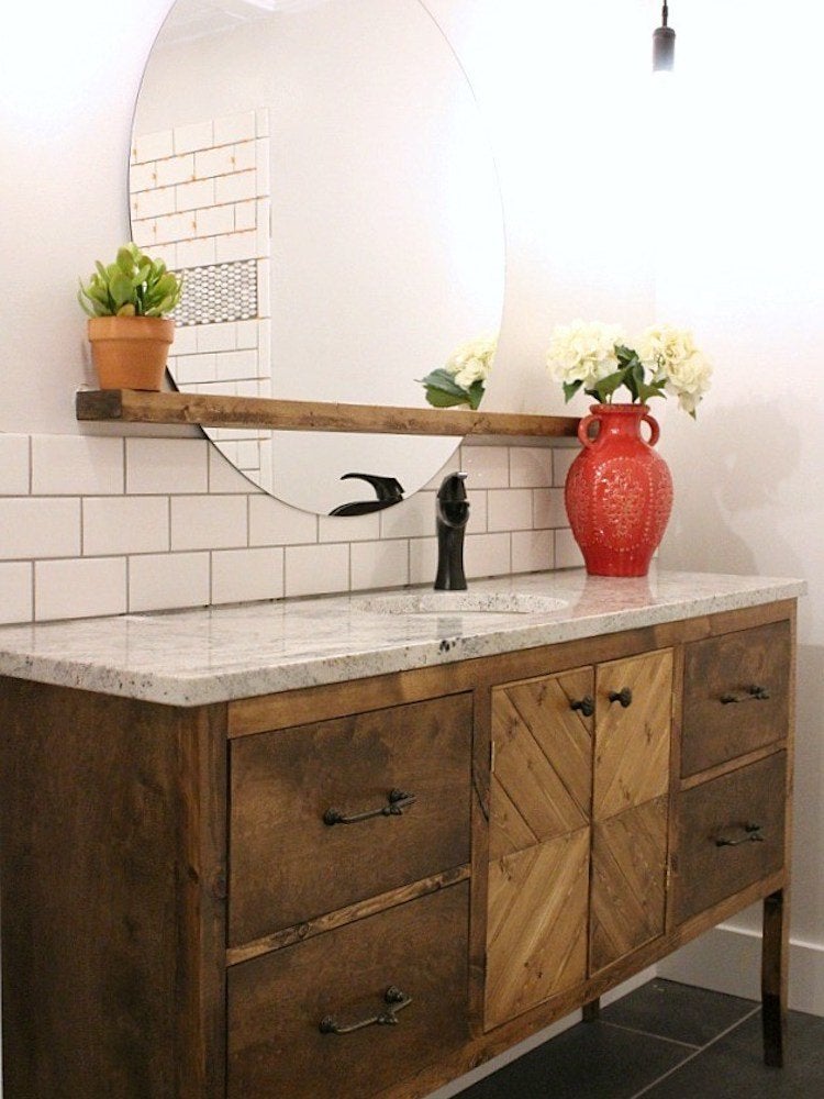 Make Your Own Vanity: 12 Inventive Bathroom Rehabs