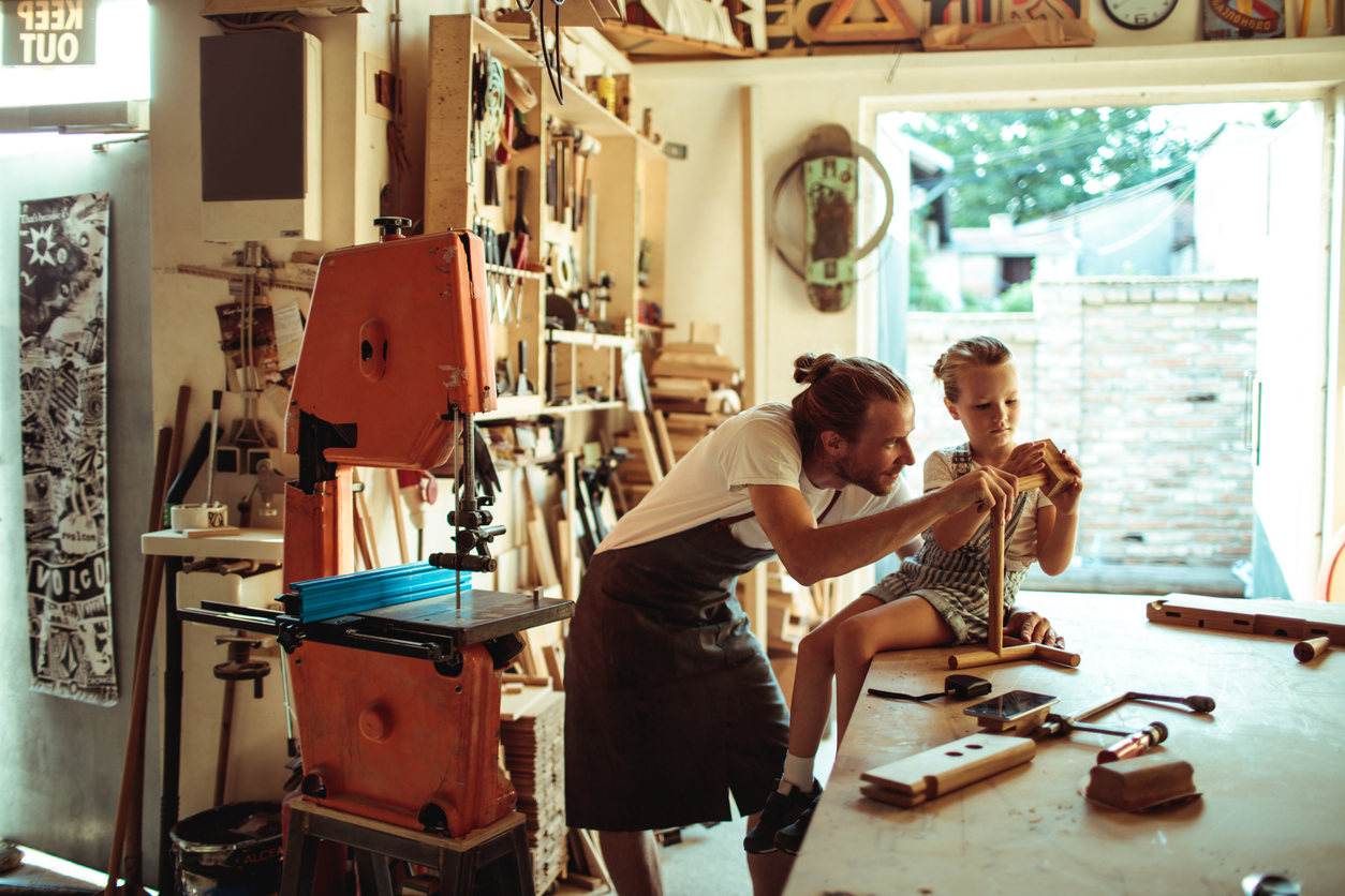 Woodworking Workshop Layout Design - Egress