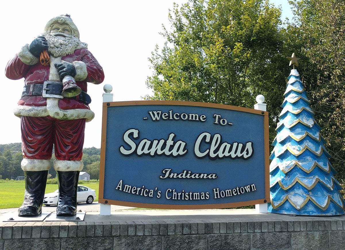 These 10 Towns Celebrate Christmas Year-Round