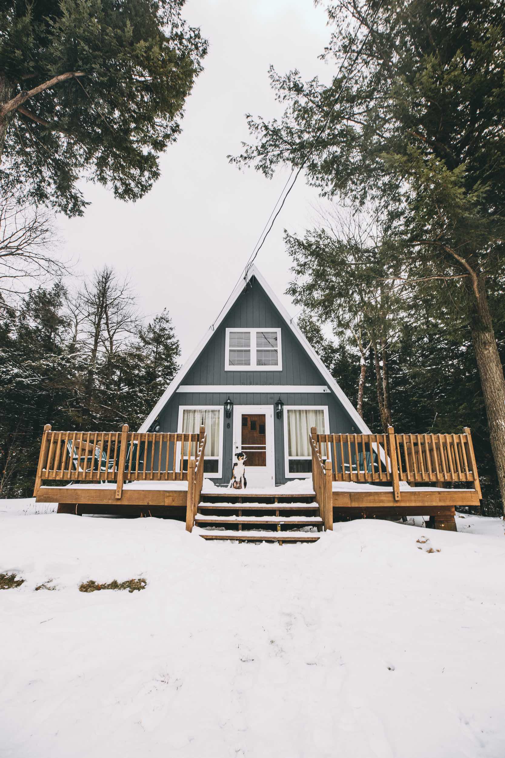 Maisons à ossature en A