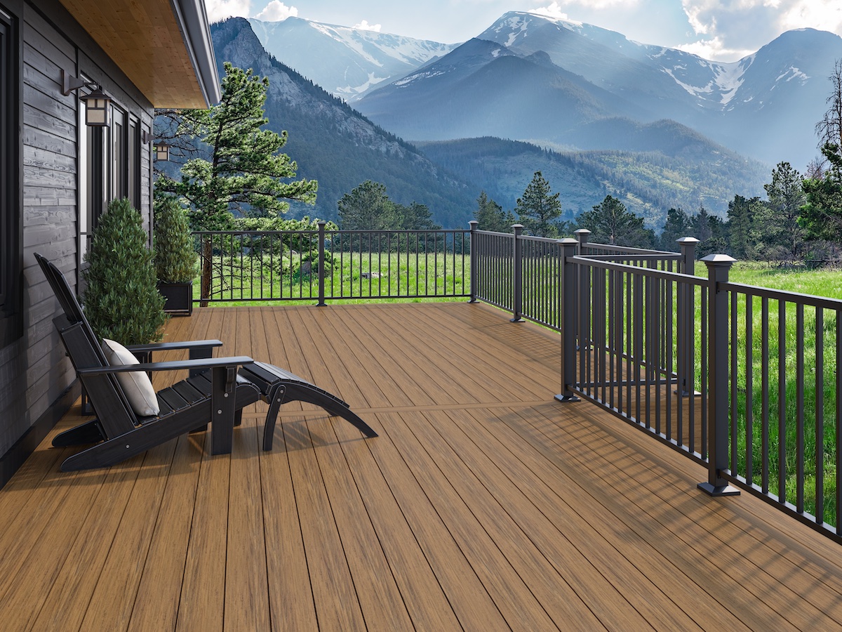 Deckorators Composite Decking with Clean, Simple Design