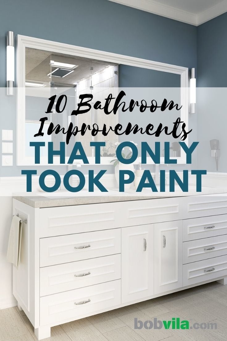 10 Bathroom Improvements That Only Took Paint