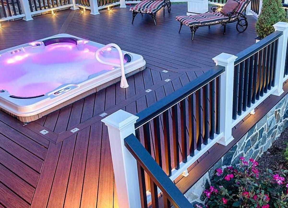 15 idées de terrasses de spa pour un jardin relaxant