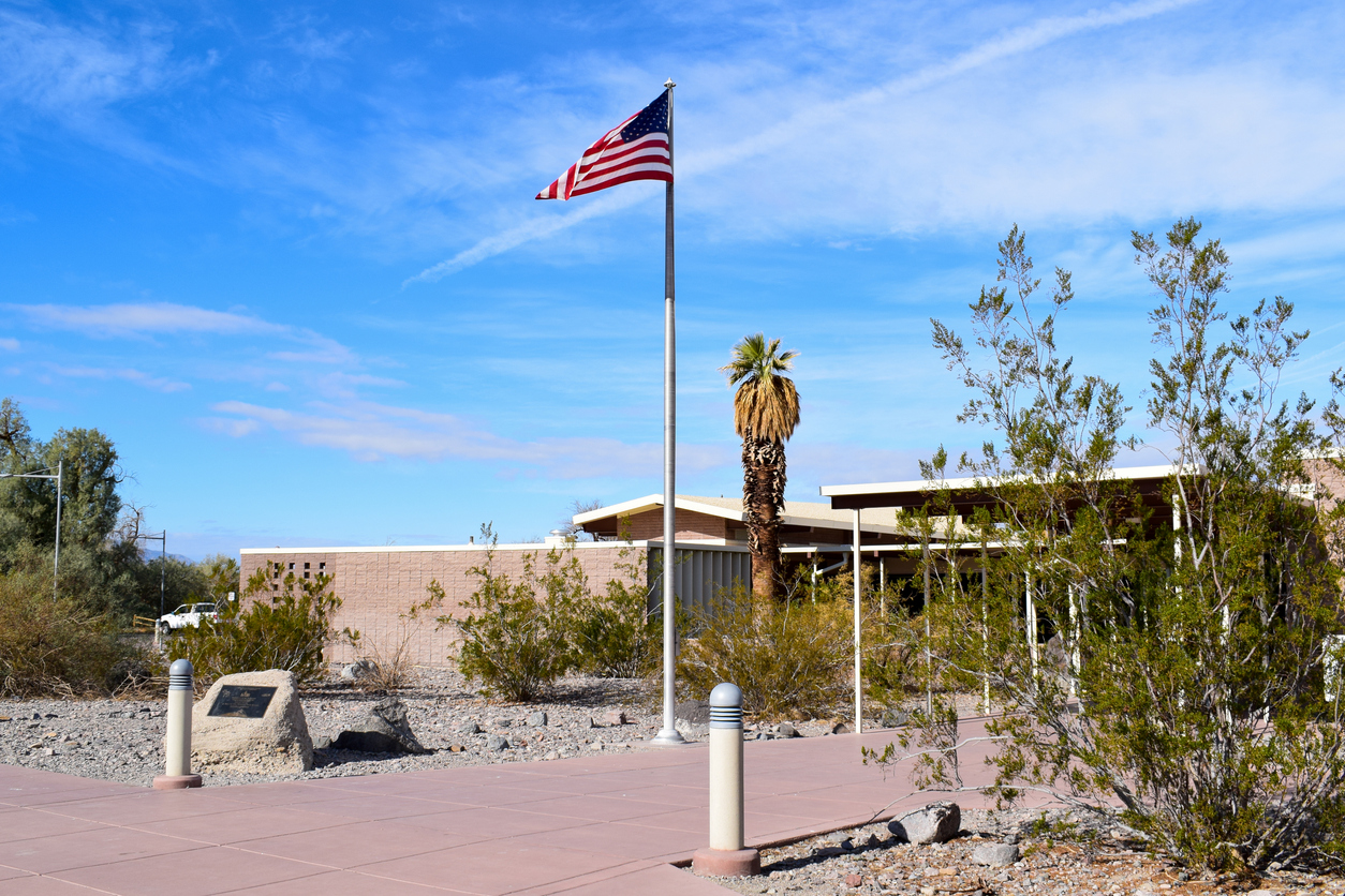 visitors center in furnace creek california