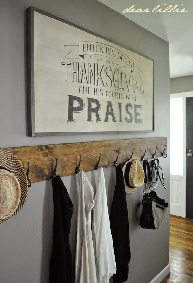 Entryway Coat Hooks