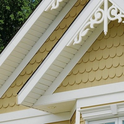 Half-Round Vinyl Siding