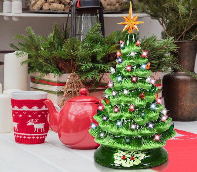 ceramic christmas tree