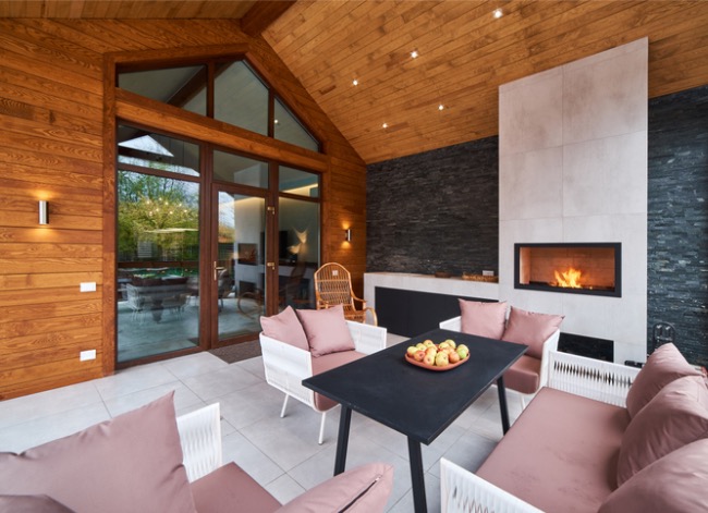 outdoor fireplace ideas