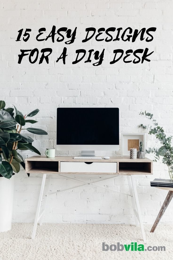 15 Easy Designs for a DIY Desk