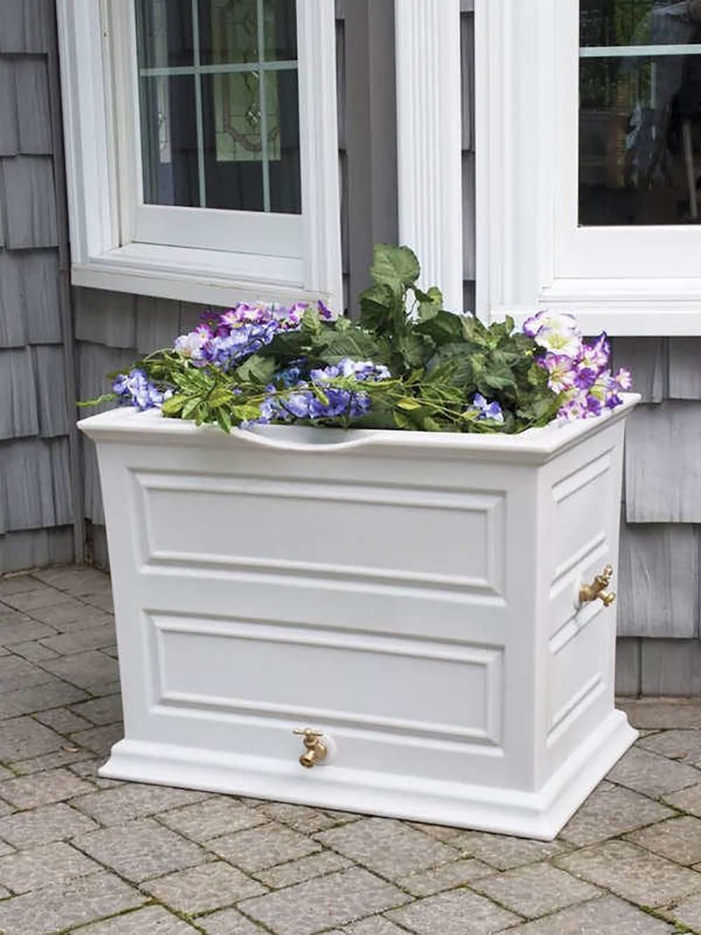 Rain Barrels Picks white_rain_barrel_planter