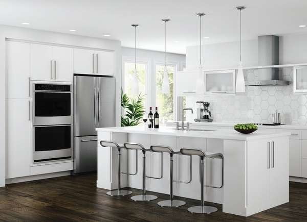 Flat Panel Kitchen Cabinets