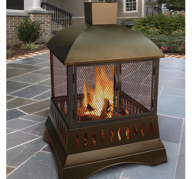 outdoor fireplace ideas