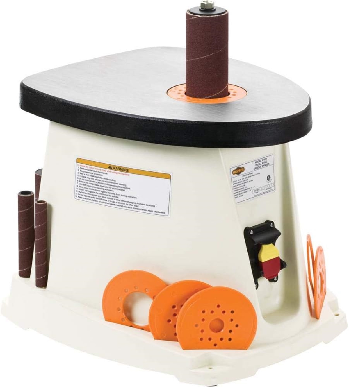 Large oscillating spindle sander.