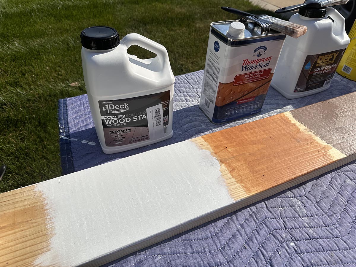 The Best Solid Deck Stain Options