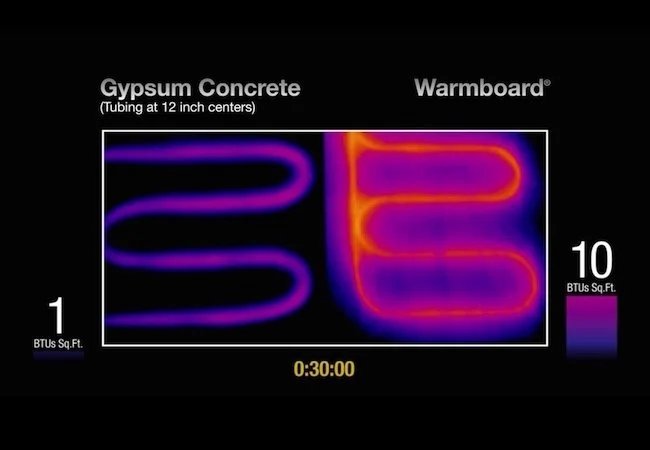 How to Choose a Radiant Heat System - Aluminum vs. Gypsum