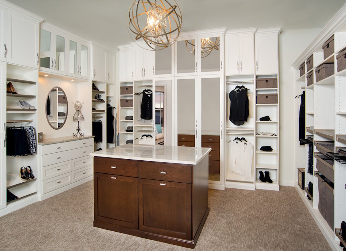 20 Beautiful Walk-In Closet Ideas for Organization