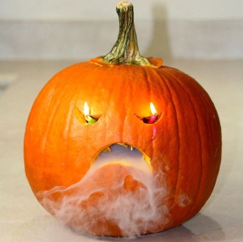 Pumpkin Dry Ice