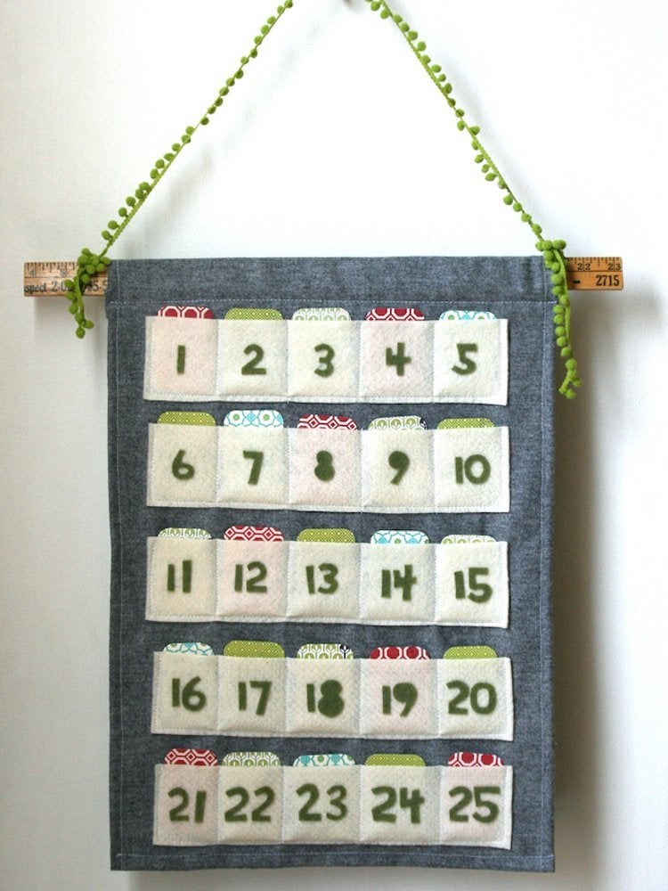 40 DIY Advent Calendars to Help You Count Down to Christmas