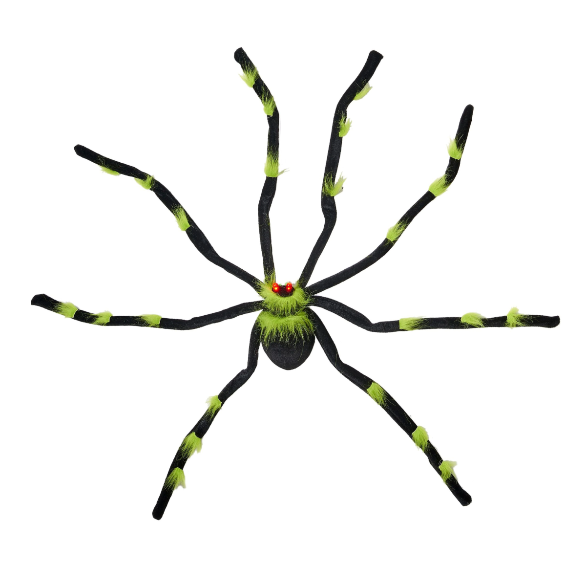 Large spider with flashing eyes from Lowe's Halloween collection