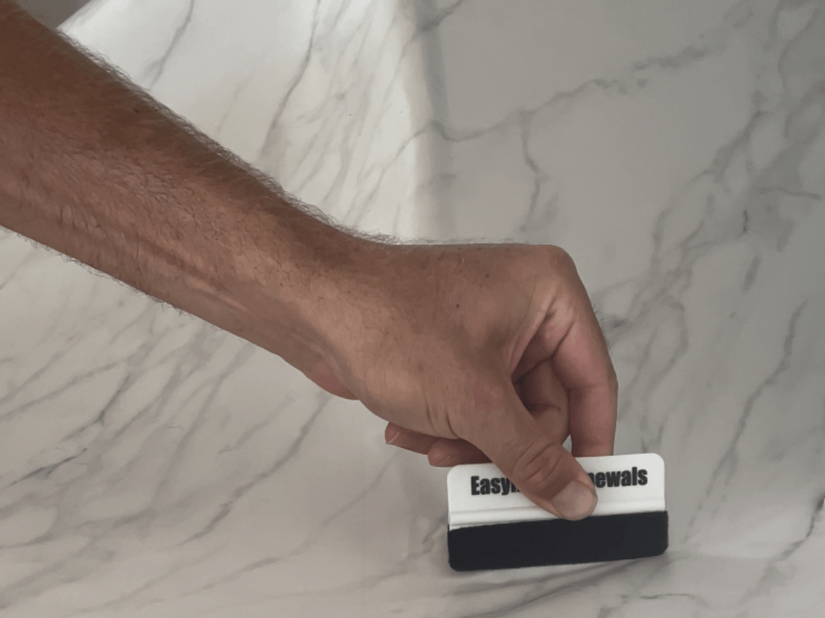 I Found the Best Peel-and-Stick Contact Paper—And It Looks Just Like Marble