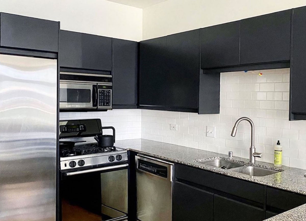 Go Dark and Dramatic with Black Kitchen Cabinets