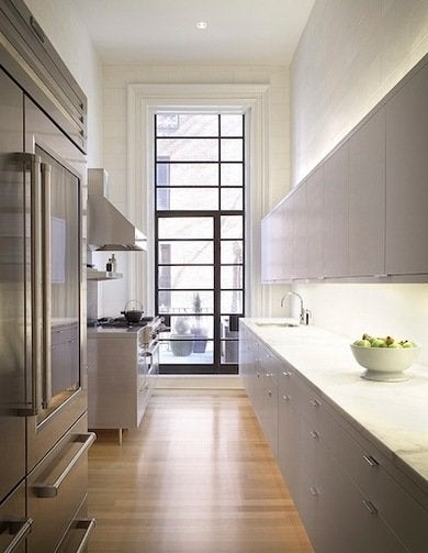 16 Gorgeous Galley Kitchens