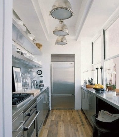 16 Gorgeous Galley Kitchens