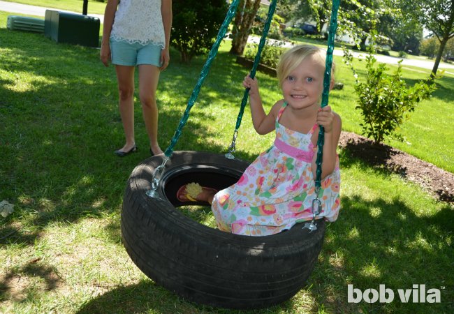 DIY Tire Swing - DIY Kids