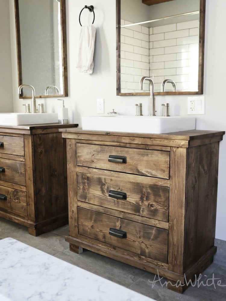 Make Your Own Vanity: 12 Inventive Bathroom Rehabs