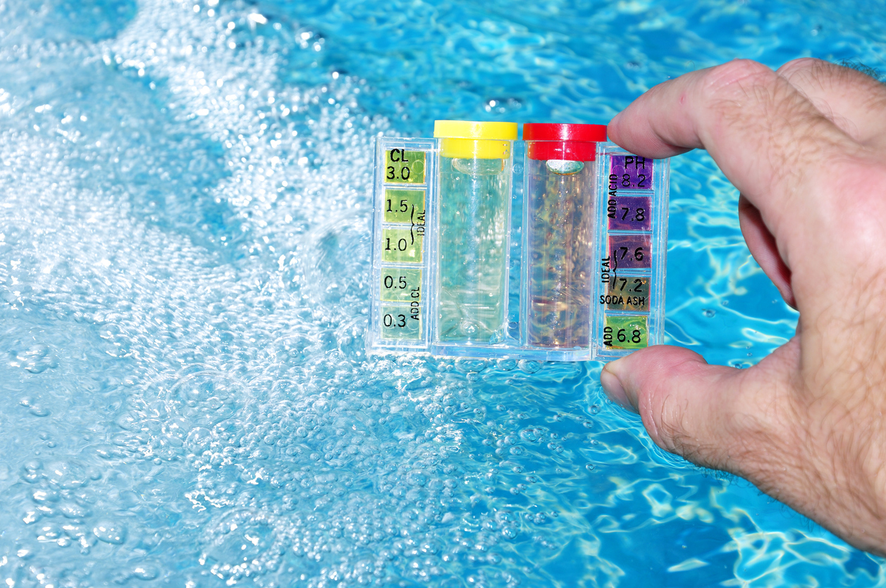 Above-Ground Swimming Pool Water Treatment