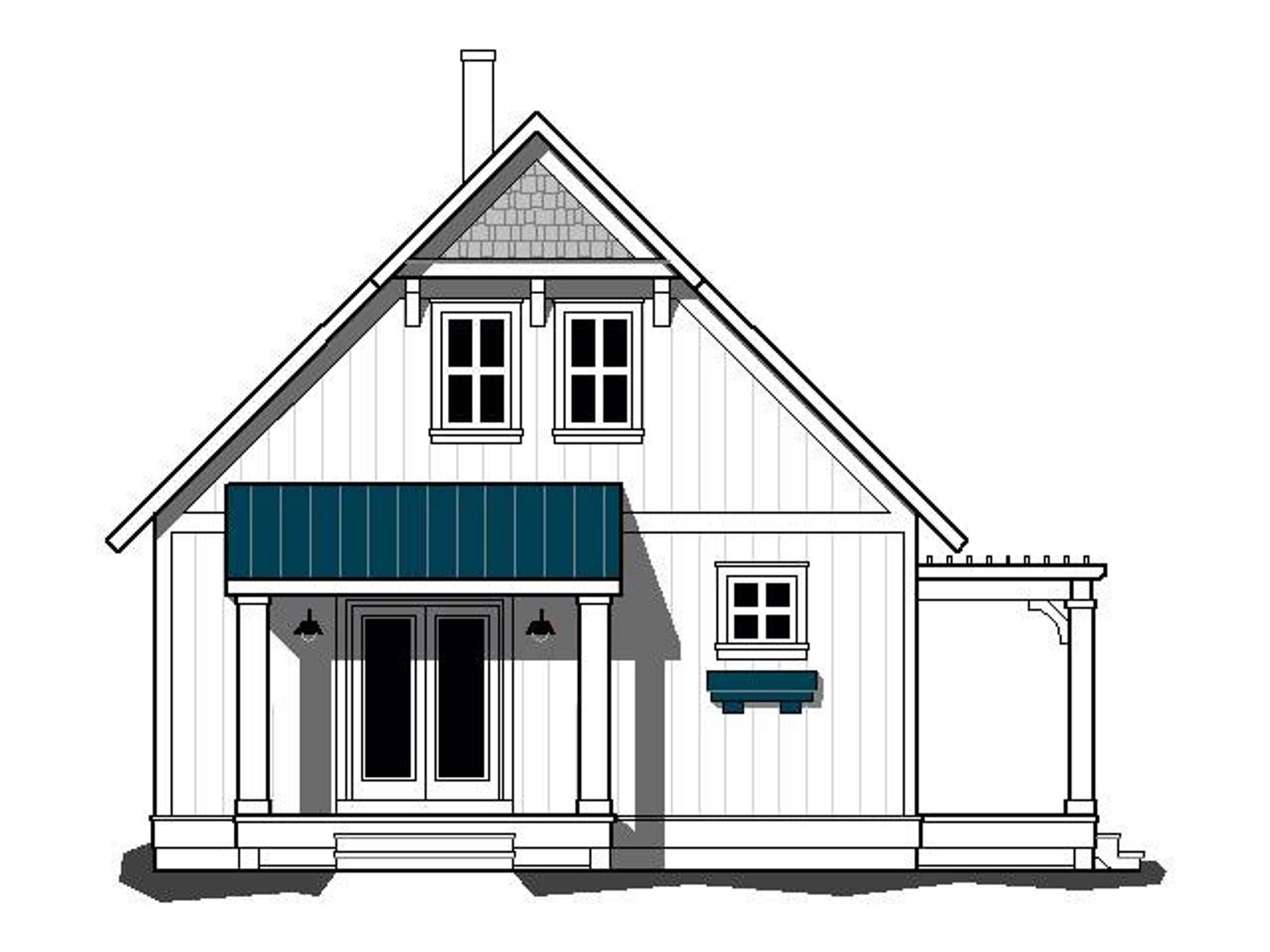 plans de petites maisons