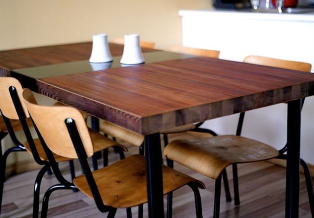 DIY Wood Dining Table