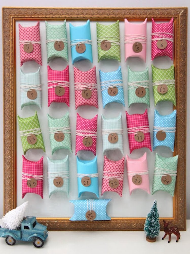 40 DIY Advent Calendars to Help You Count Down to Christmas