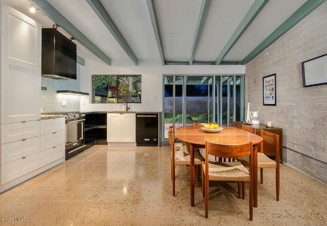 Terrazzo Floors in a Basement or Kitchen