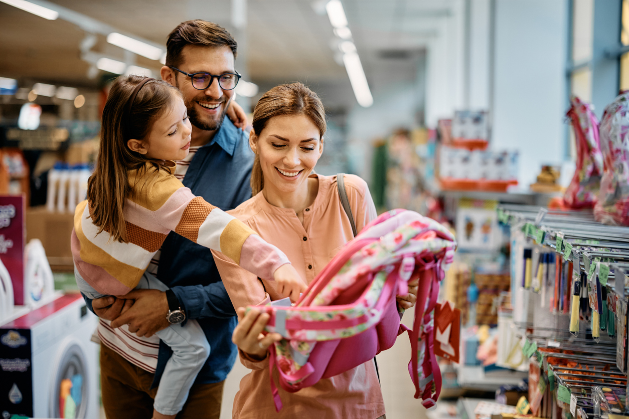 iStock-1414489347 home improvement tax holidays family shopping for school supplies