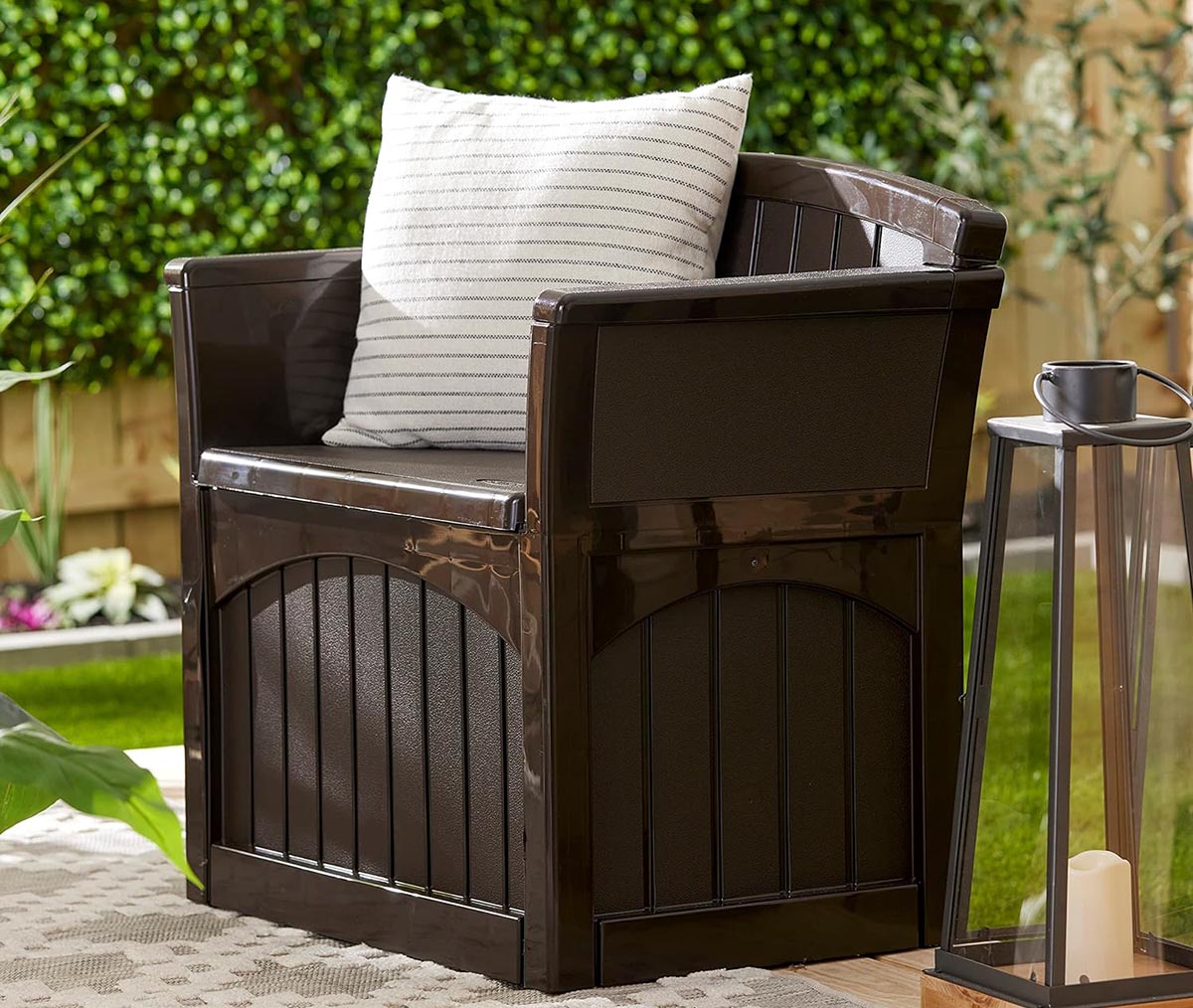 The Best Outdoor Storage Bench Option Suncast 31-Gallon Outdoor Patio Seat