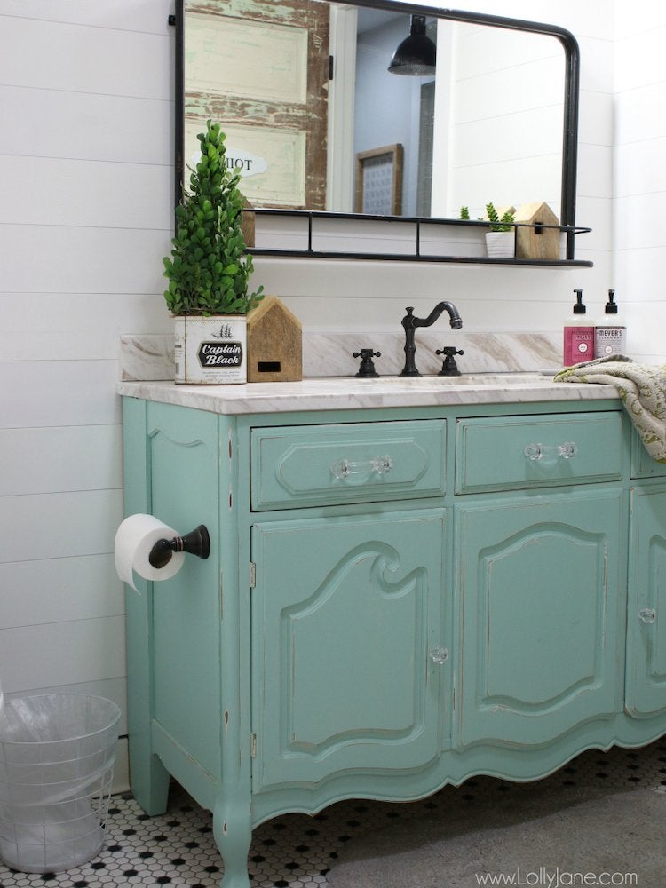 Make Your Own Vanity: 12 Inventive Bathroom Rehabs