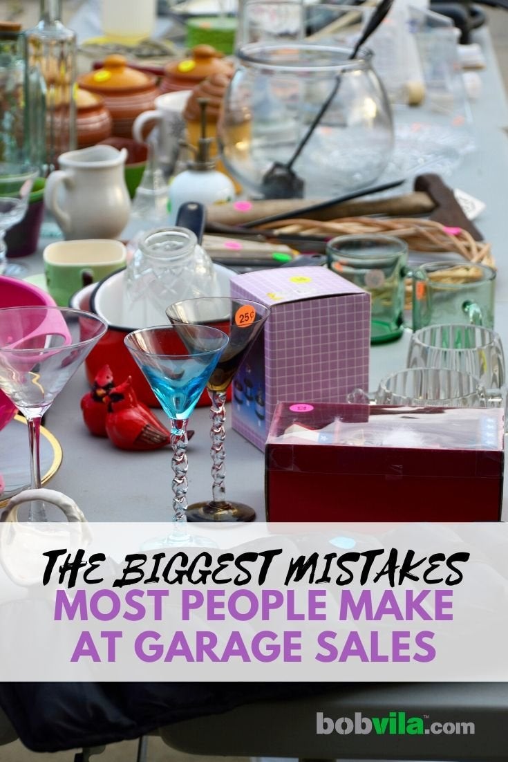 The Biggest Mistakes Most People Make at Garage Sales