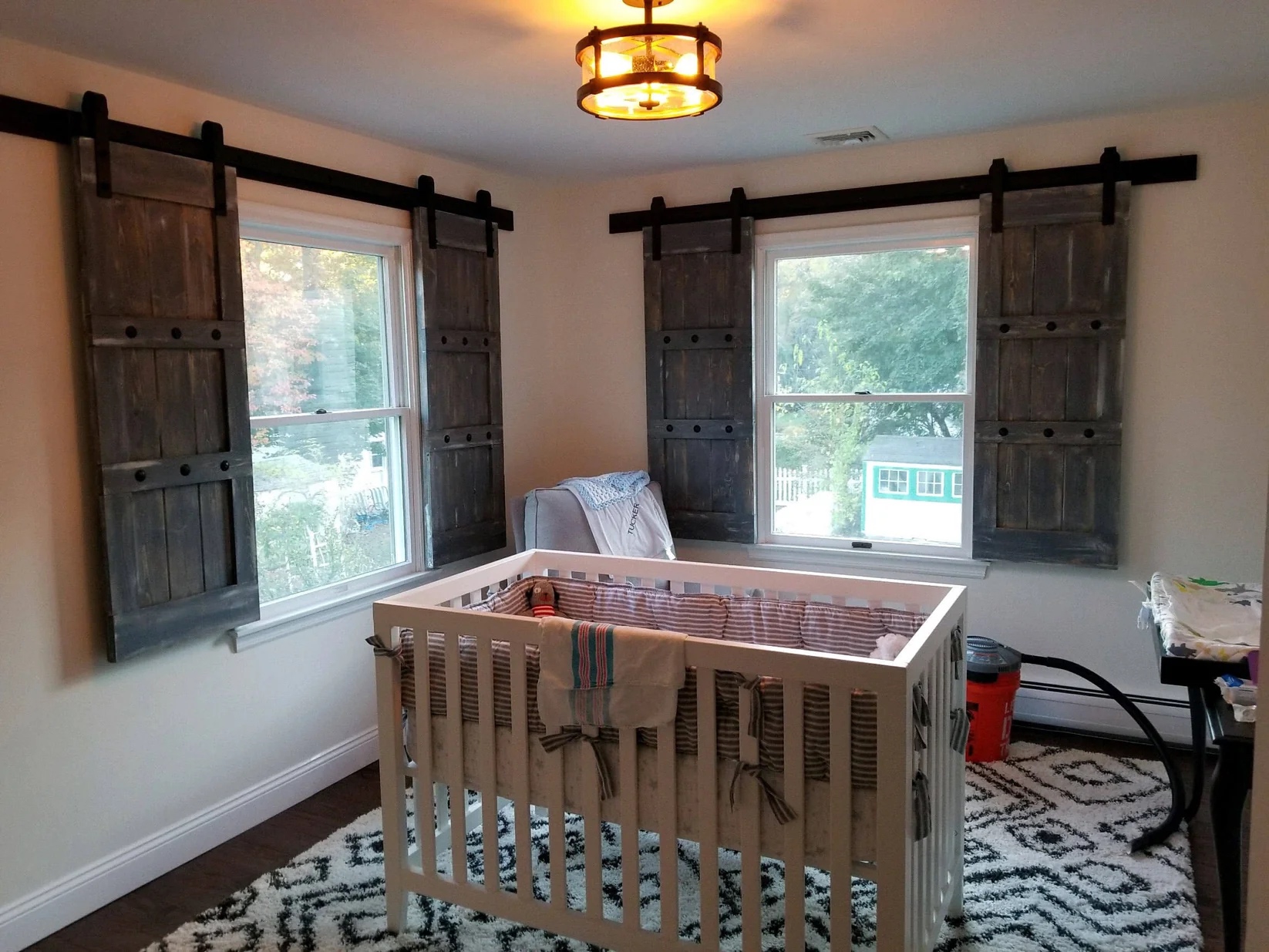 Wooden-Nail-ways-to-dress-up-a-window-interior-barn-door-shutters